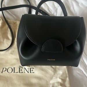 Black Leather Women's Bag